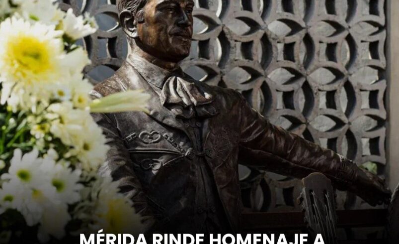 Mérida rinde homenaje a Pedro Infante a 69 años de su fallecimiento