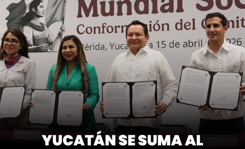 Yucatán se suma al Mundial Social 2026 con nuevas canchas deportivas
