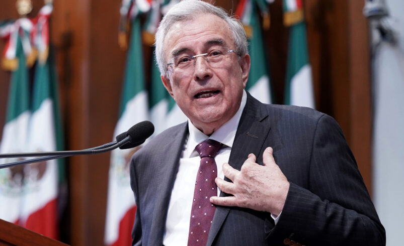 «No temo ser detenido»; Rubén Rocha Moya rechaza pedir licencia para separarse del cargo
