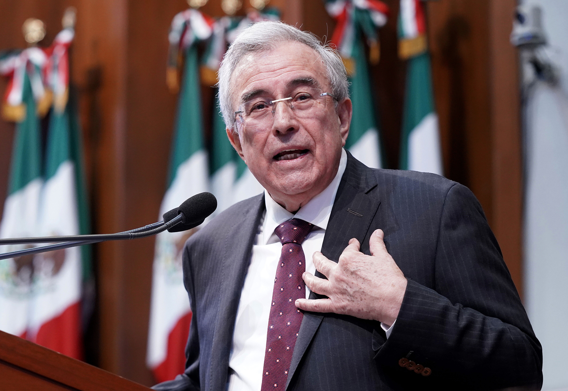 «No temo ser detenido»; Rubén Rocha Moya rechaza pedir licencia para separarse del cargo