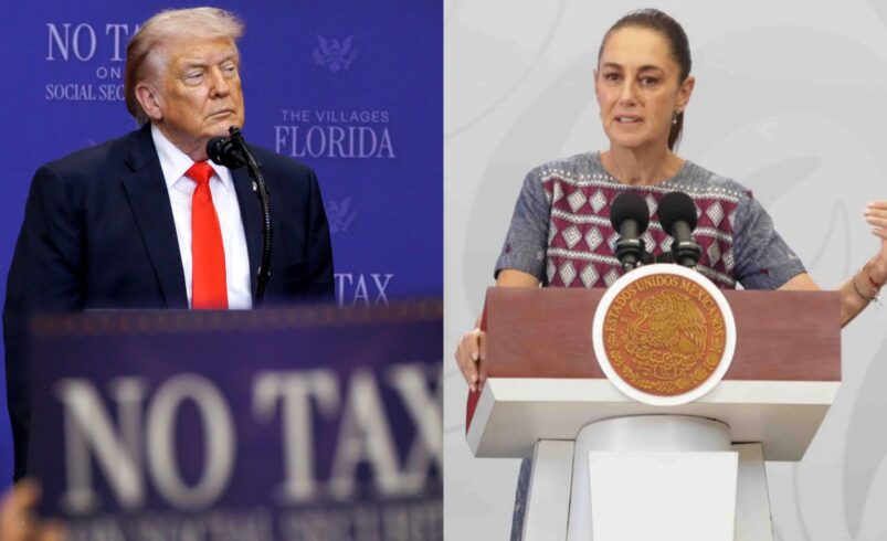 Trump imita a Sheinbaum y revive la polémica sobre el Golfo de México