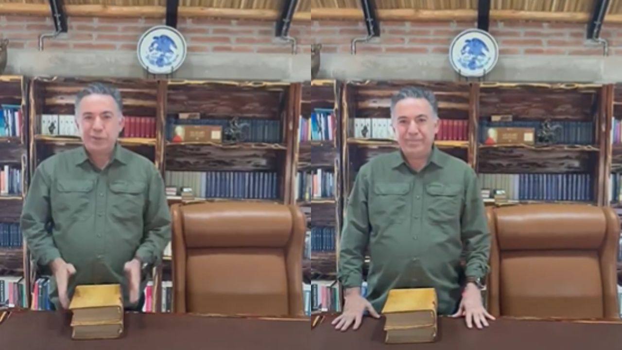 Enrique Inzunza reaparece en Sinaloa tras acusaciones de EU