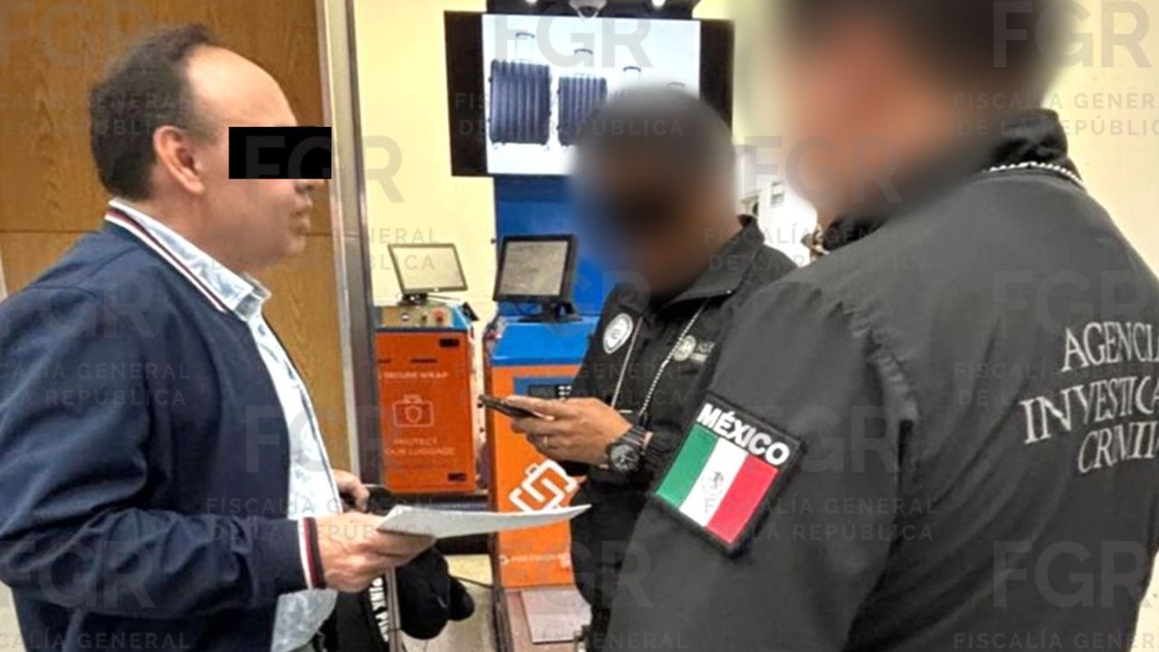 Detienen en el AICM a socio del centro nocturno Solid Gold