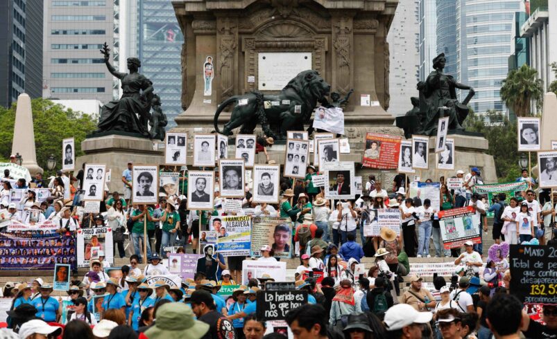 Madres buscadoras marchan para exigir cese a las desapariciones