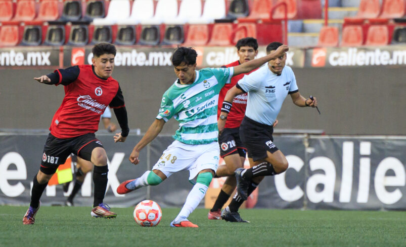 Pierde Santos la ida de la final en la Sub-19