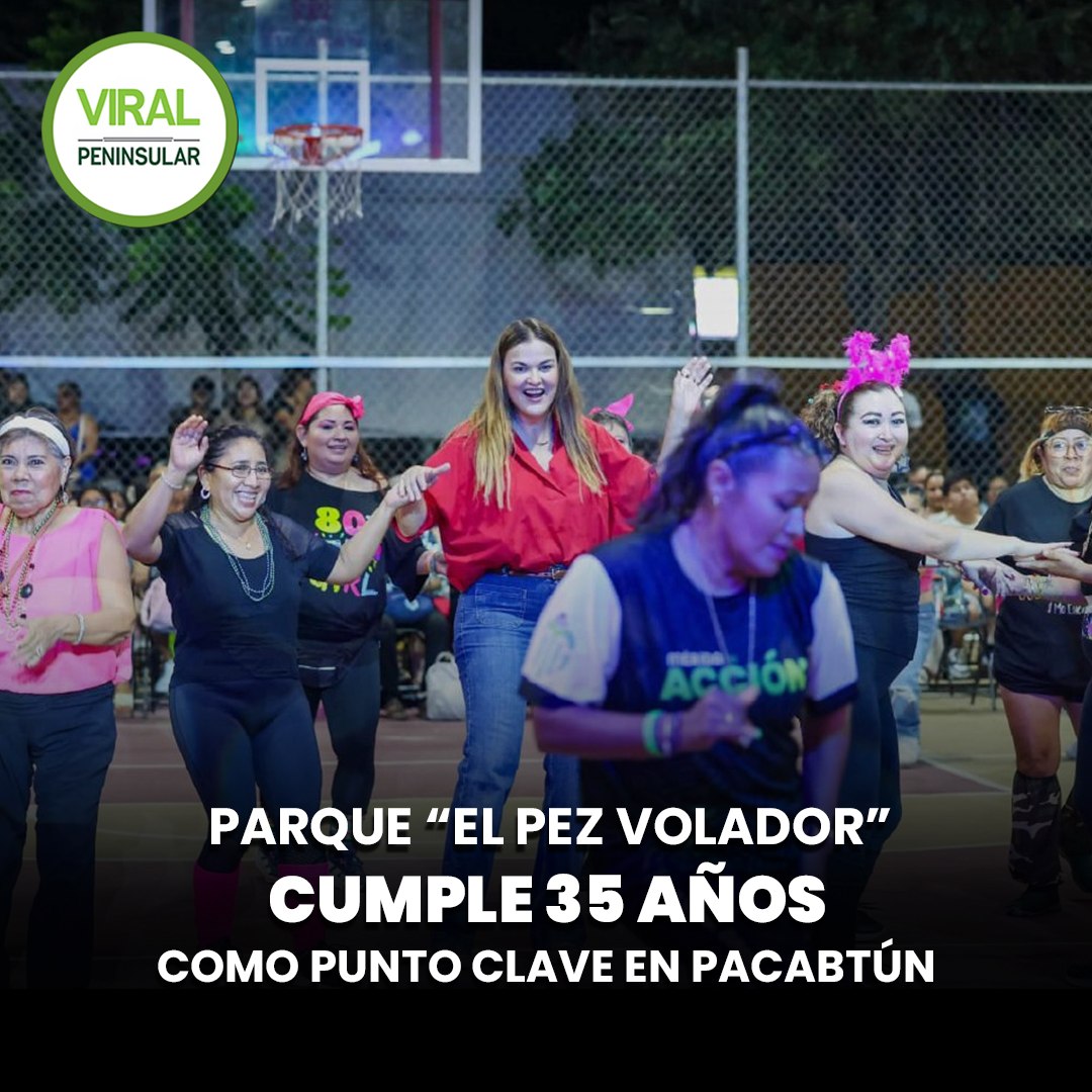 Parque “El Pez Volador” cumple 35 años como punto clave en Pacabtún