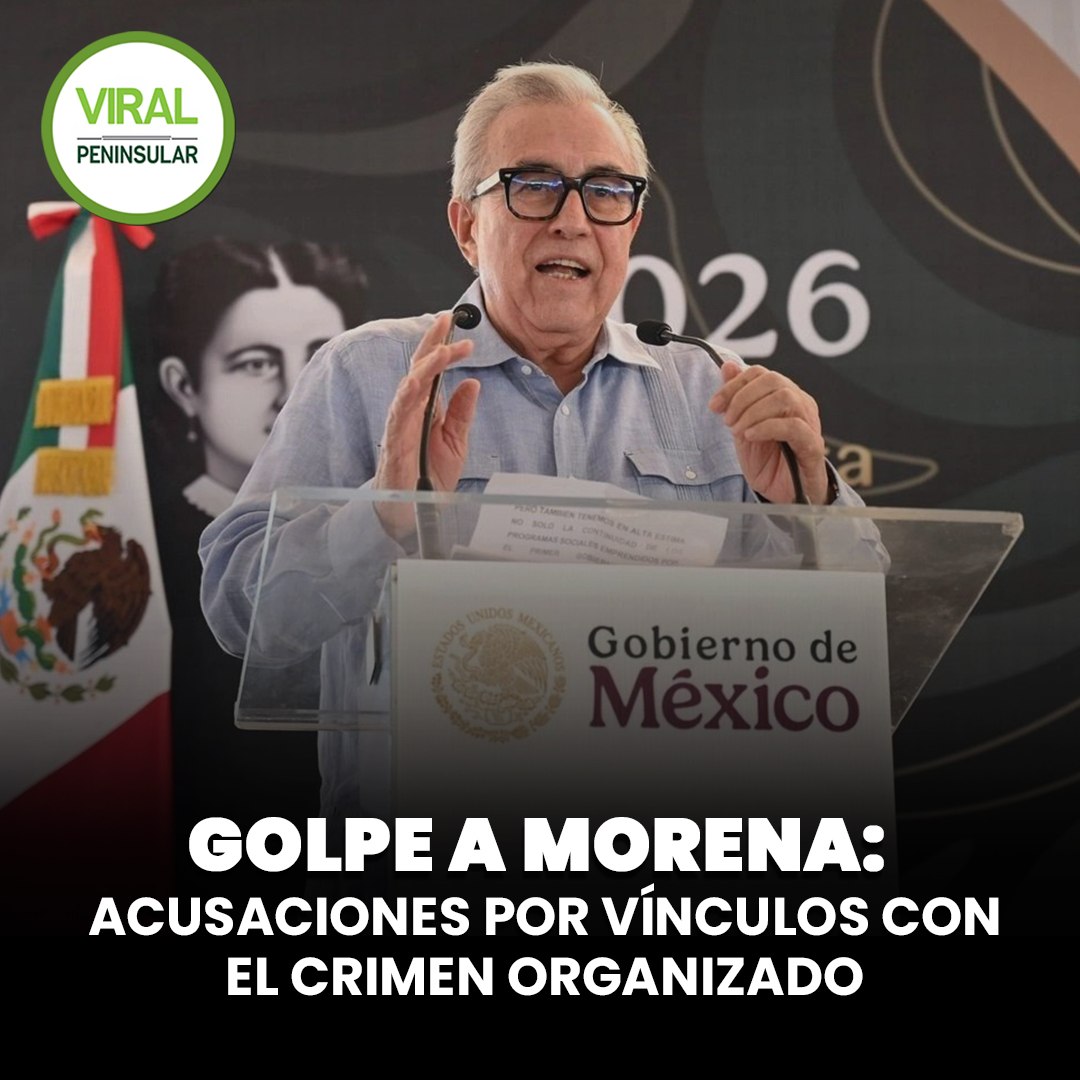 Golpe a Morena: acusaciones por vínculos con el crimen organizado