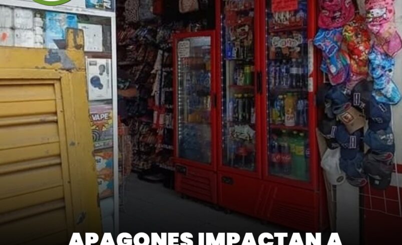 Apagones impactan a comercios en Mérida