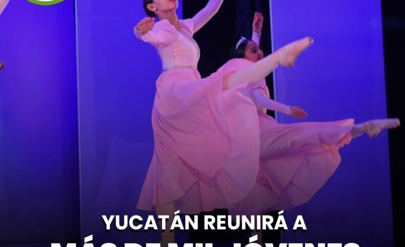Yucatán reunirá a más de mil jóvenes en festival internacional de danza