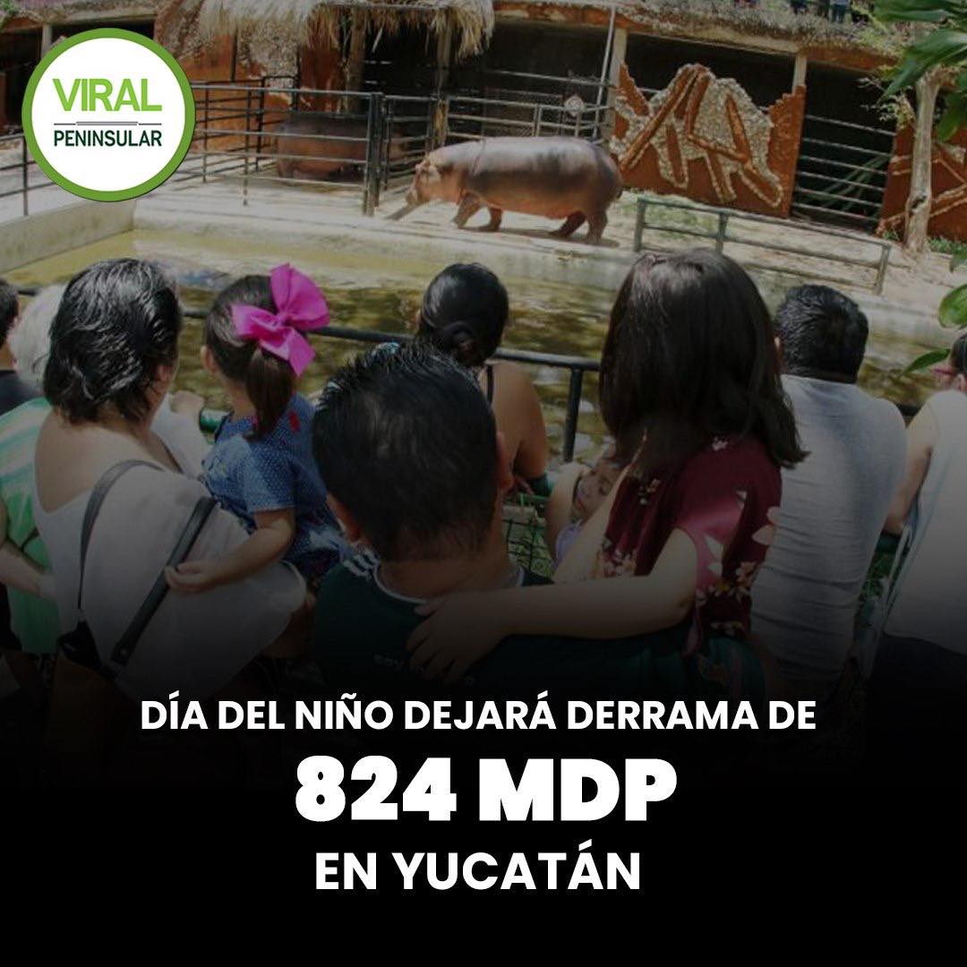 Día del Niño dejará derrama de 824 mdp en Yucatán