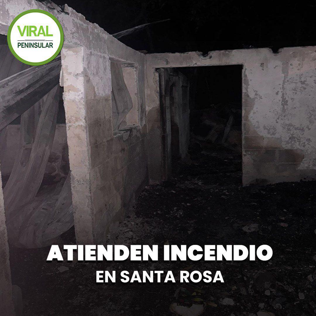 Atienden incendio en Santa Rosa y activan apoyos a familias afectadas
