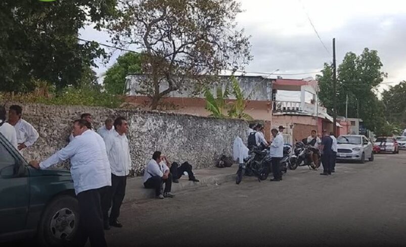 Huelga en la ruta Circuito Metropolitano