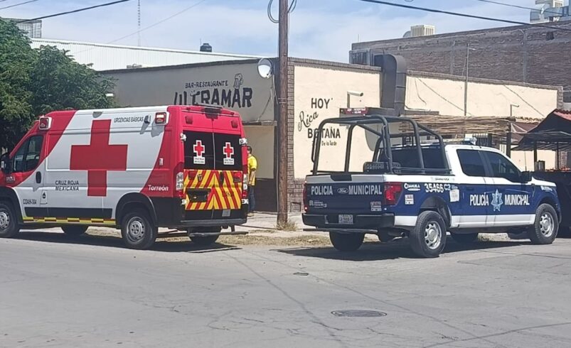 Muere hombre al interior de conocido bar del centro de Torreón