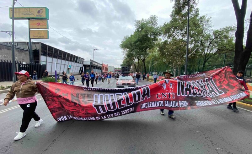 CNTE rechaza propuestas del gobierno y fortalecer la huelga nacional