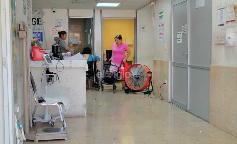 ‘Fue la peor noche’ hospitalizada por falta de aire acondicionado en ISSSTE de Gómez Palacio