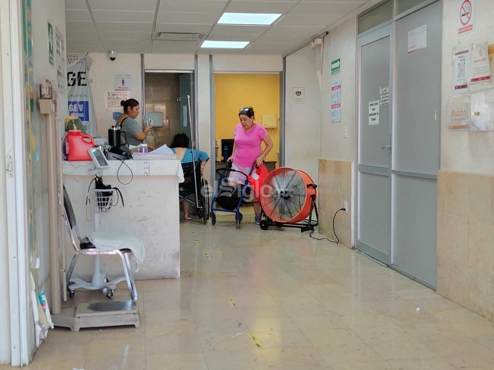 ‘Fue la peor noche’ hospitalizada por falta de aire acondicionado en ISSSTE de Gómez Palacio