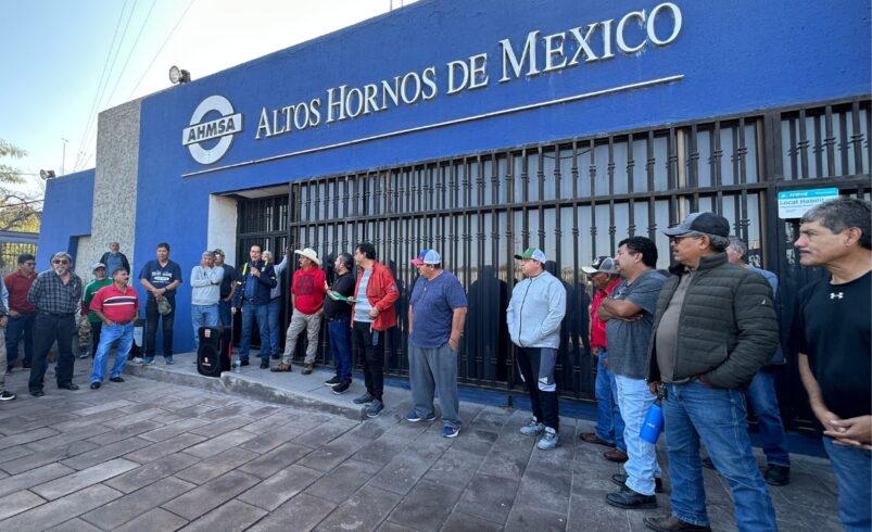 Bloqueos de obreros frenan entrega de bienes reclamados fuera de AHMSA