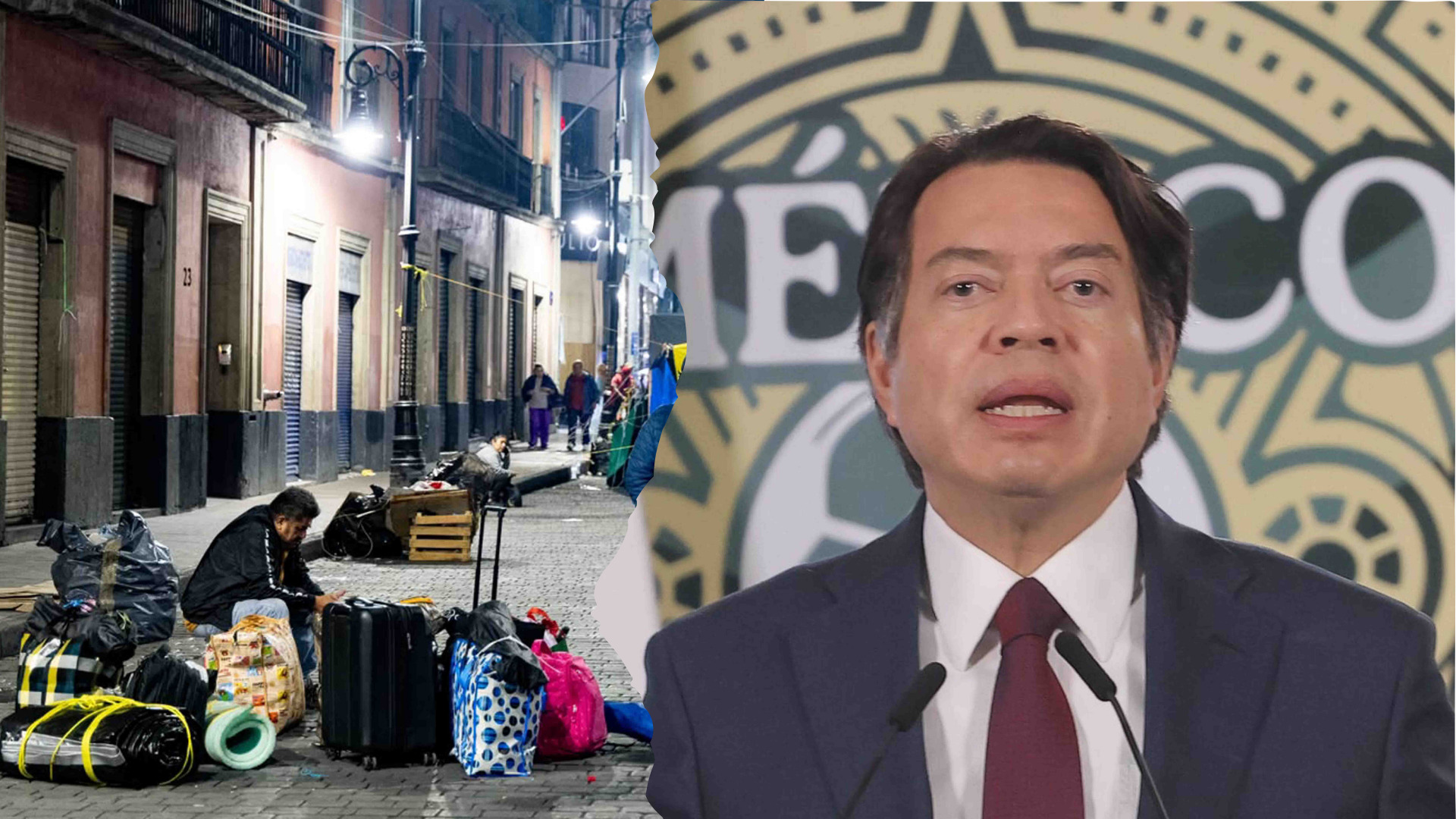 Mario Delgado niega soborno a la CNTE tras retiro del plantón en el Zócalo de CDMX