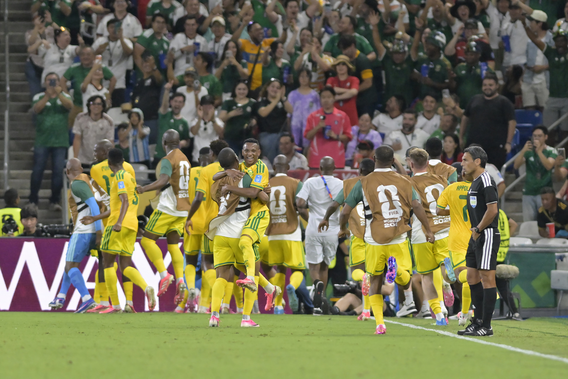 Sudáfrica vence a Corea del Sur y pasa de la fase de grupos por primera vez