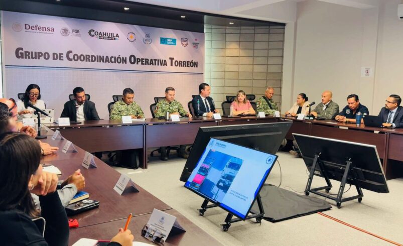 Destacan coordinación entre Coahuila y Durango; reportan 300 órdenes de aprehensión en La Laguna