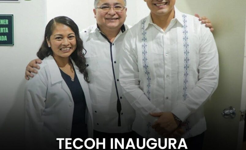 Tecoh inaugura Centro Médico Municipal con atención gratuita