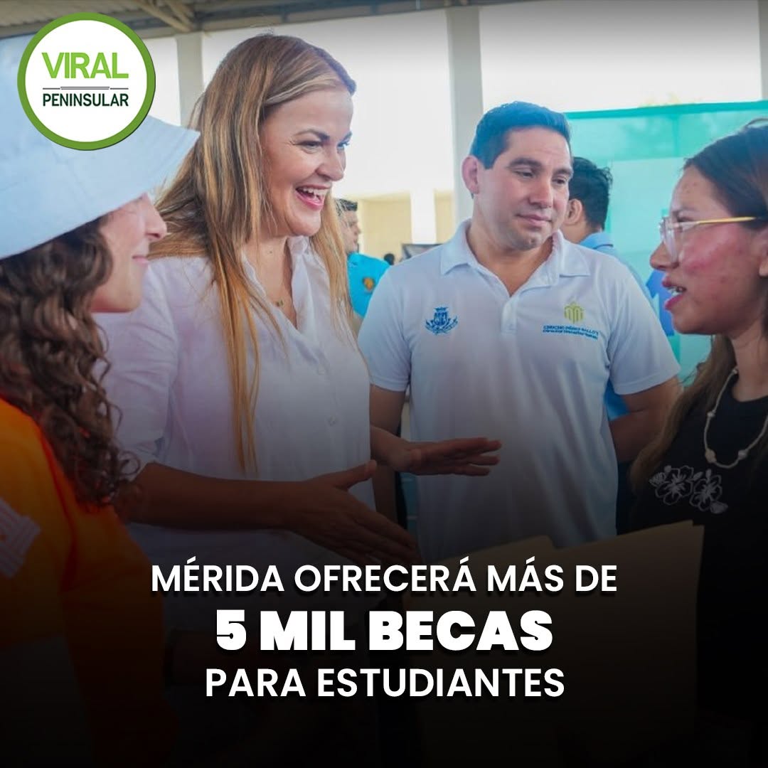 Mérida ofrecerá más de 5 mil becas para estudiantes