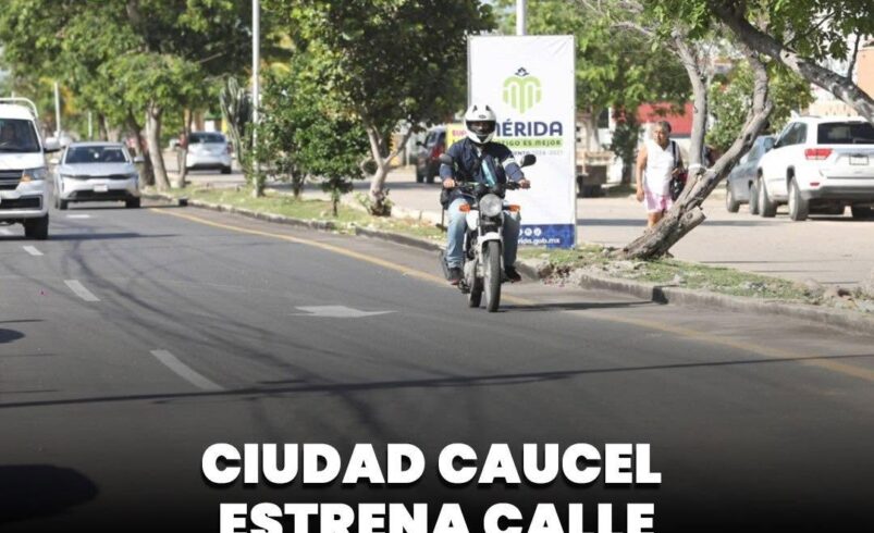 Ciudad Caucel estrena calle y recibe Mega Operativo de Servicios