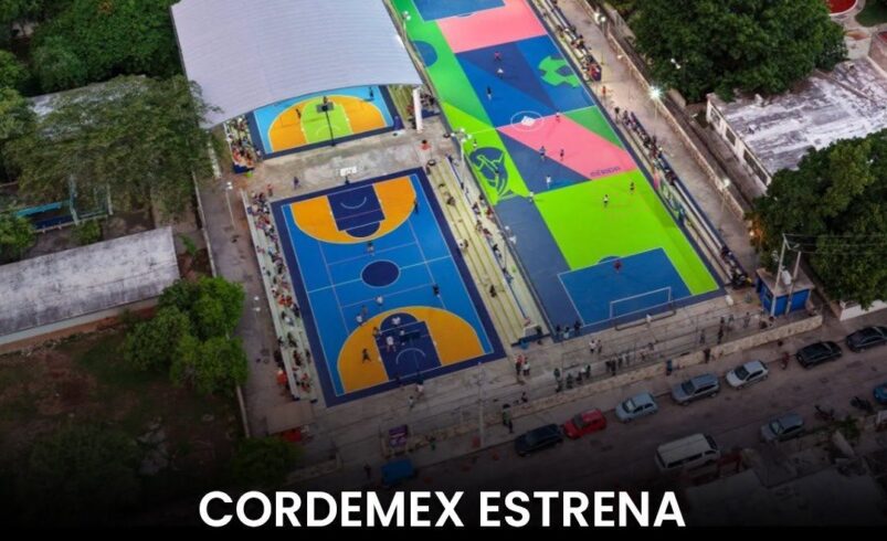 Cordemex estrena cuarta cancha mundialista en Mérida