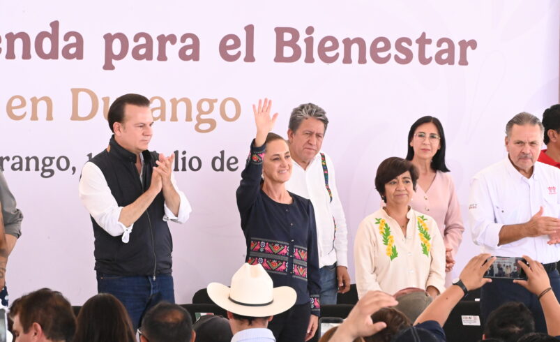 Sheinbaum entrega primeras Viviendas para el Bienestar en Gómez Palacio
