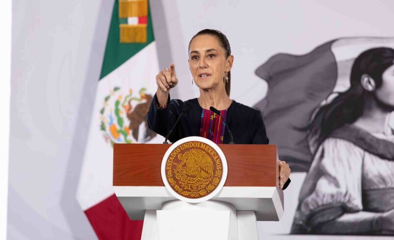Sheinbaum asegura que 4T defiende la soberanía de México