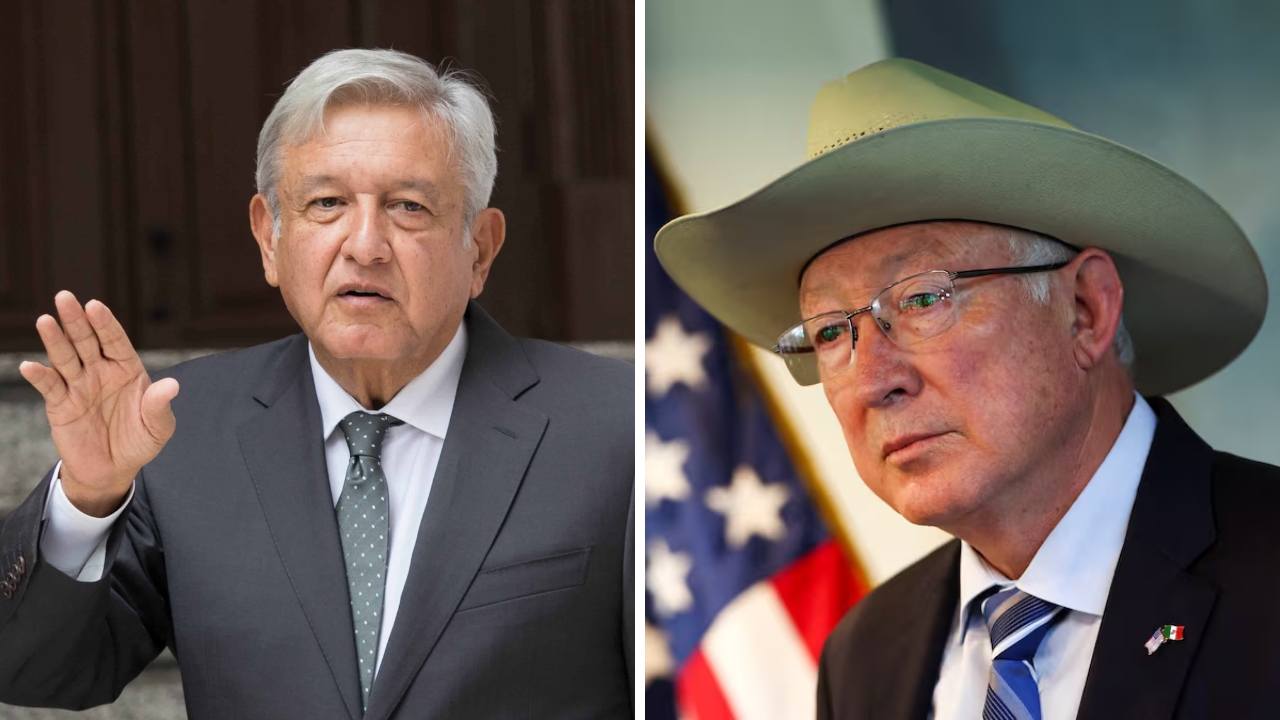 Ken Salazar asegura que intentó hablar con AMLO cuatro veces tras detención de ‘El Mayo’