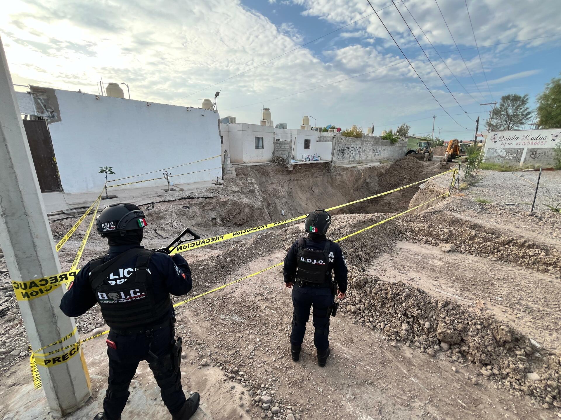 Torreón, entre colectores colapsados, socavones y obras interminables