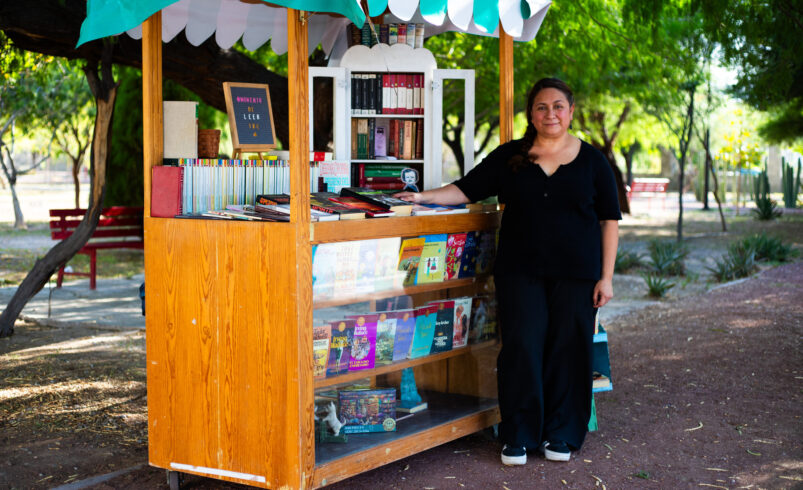 Momento de Leer TRC, la librería móvil que lleva la lectura a las calles