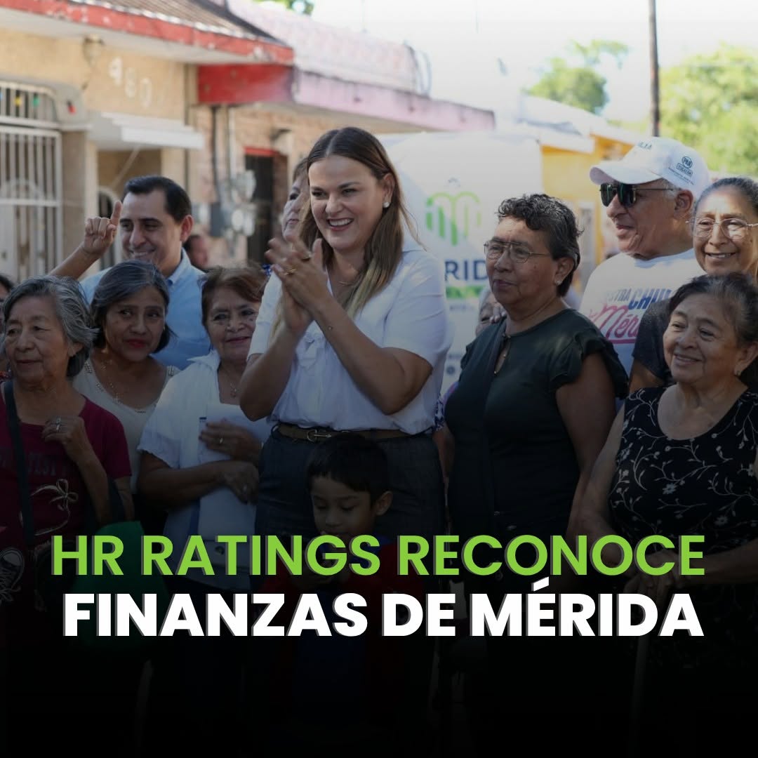 HR Ratings otorga calificación AAA al Ayuntamiento de Mérida.