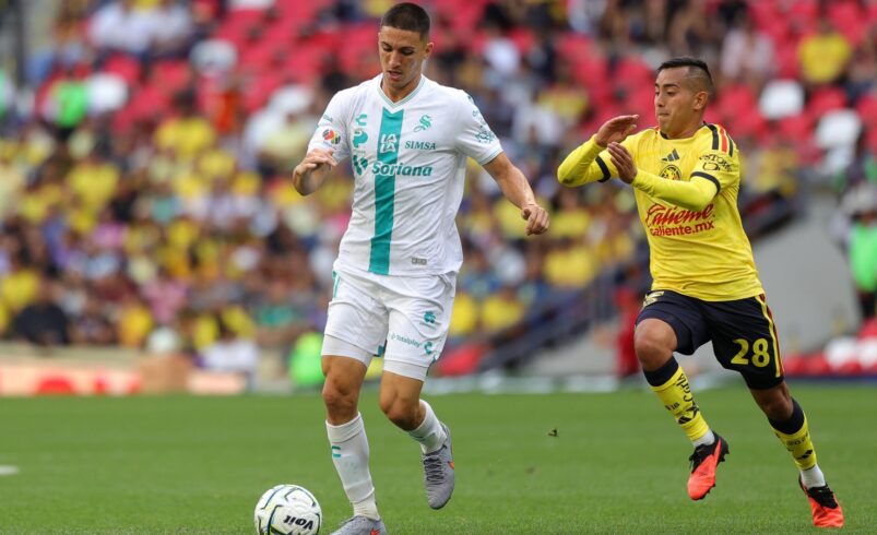 Golea América a Santos Laguna en el Estadio Azteca