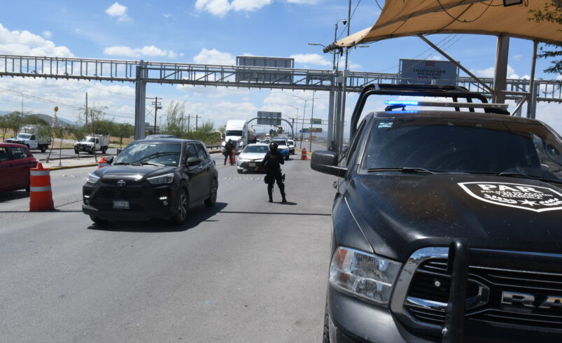 Pronto estará terminado el arco de seguridad en la Puerta Amarilla, señala Manolo Jiménez