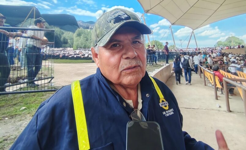 “Nos robó a los trabajadores”: obreros de AHMSA claman por venta y liquidaciones en visita de Sheinbaum
