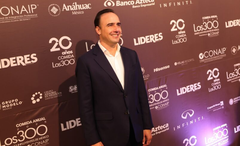 Manolo Jiménez, entre los 300 líderes más influyentes de México