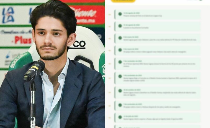 De jugar finales a vencer a Xolos: así enlistó Aleco Irarragorri los logros recientes de Santos
