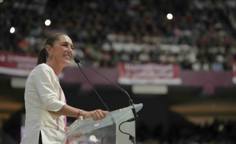 Sheinbaum cerrará su gira de rendición de cuentas este domingo