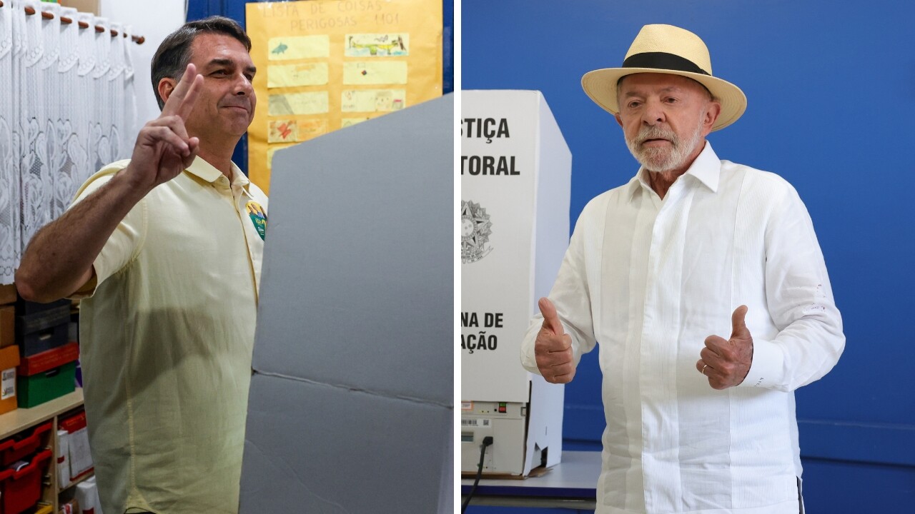 Lula y Flávio Bolsonaro irán a segunda vuelta en Brasil tras una elección cerrada