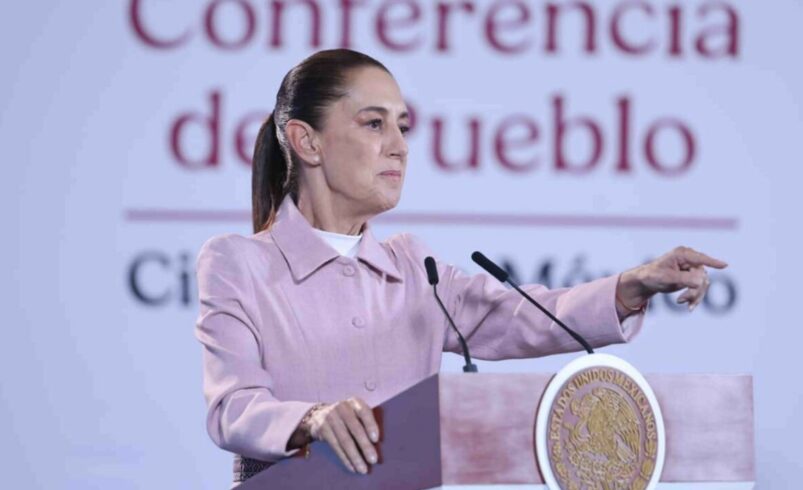 Sheinbaum endurece postura ante EU por sanciones a exfuncionarios, reporta WSJ
