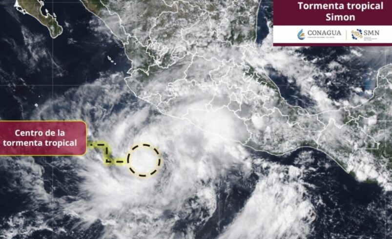 Huracán Simon: Conagua revela cuándo y dónde tocaría tierra como categoría 4