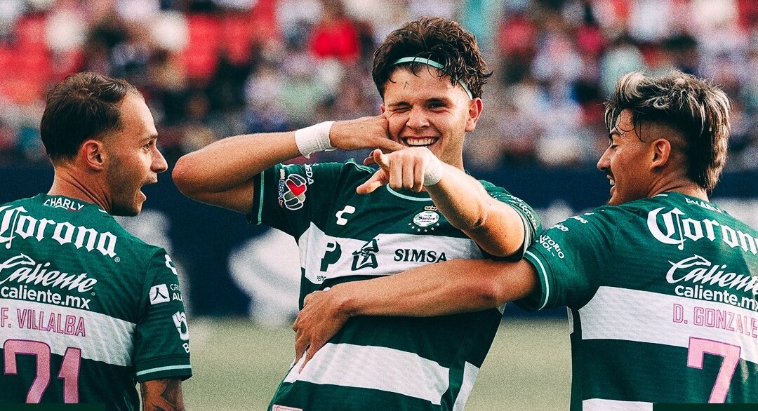 Santos sigue en plan grande; se impone sobre Atlético San Luis