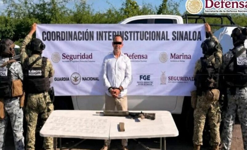 Detienen en Mazatlán a «Wicho», presunto operador financiero de grupo criminal ligado a El Mayo Zambada